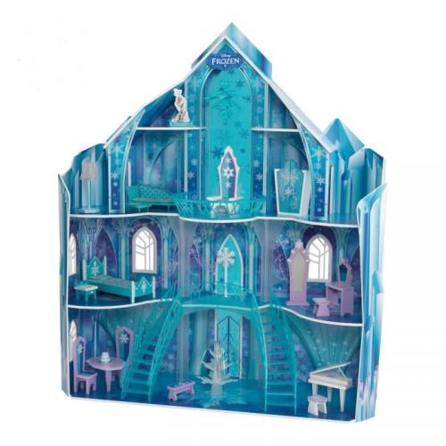 LA REINE DES NEIGES Palais De Glace D'Elsa en Bois 19 Accessoires LA REINE DES NEIGES Palais De Glace D'Elsa en Bois 19 Accessoires