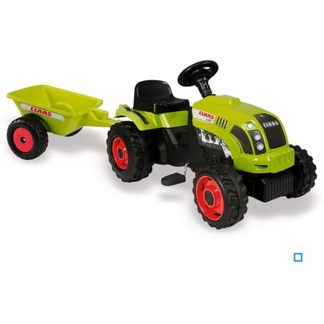 Smoby Claas Tracteur GM plus remorque Smoby Claas Tracteur GM plus remorque