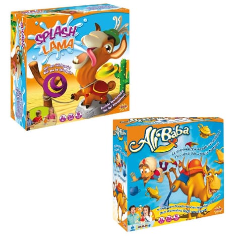 SPLASH TOYS Pack Splash Lama plus Ali Baba SPLASH TOYS Pack Splash Lama plus Ali Baba