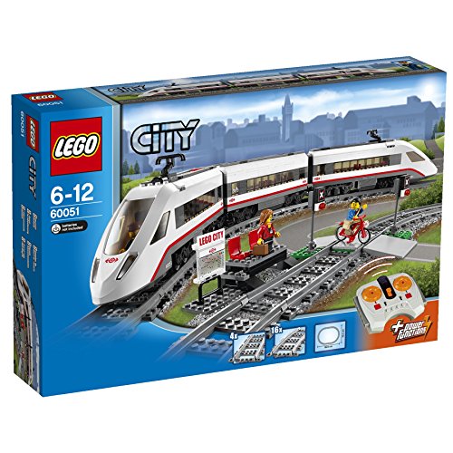 LEGO® City - 60051 - Jeu De Construction - Le Train De Passagers À Grande Vitesse LEGO® City - 60051 - Jeu De Construction - Le Train De Passagers À Grande Vitesse