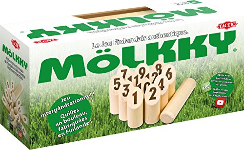 Mölkky - 53857 - Jeu de lancer - Jeu de quilles finlandaises - Mölkky Midi Mölkky - 53857 - Jeu de lancer - Jeu de quilles finlandaises - Mölkky Midi