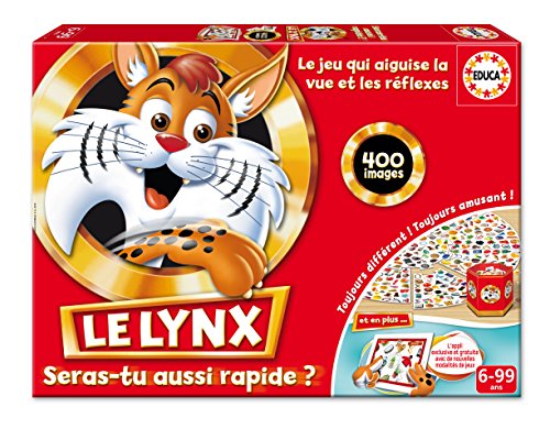 Educa - 16042 - Jeu de société éducatif- Le Lynx 400 images avec Application Educa - 16042 - Jeu de société éducatif- Le Lynx 400 images avec Application