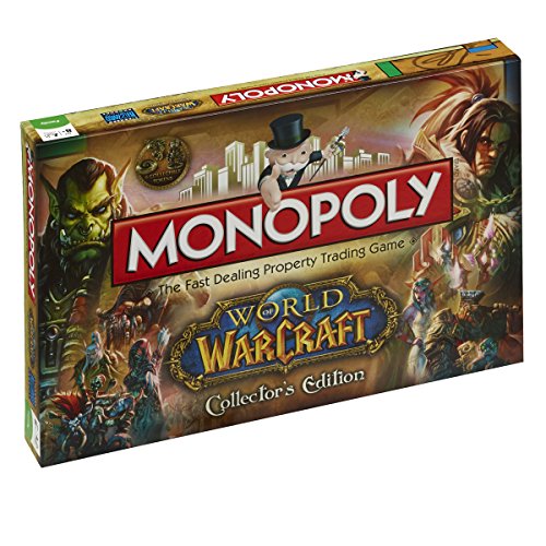 Winning Moves - 332404 - World Of Warcraft Jeu De Plateau Monopoly Winning Moves - 332404 - World Of Warcraft Jeu De Plateau Monopoly