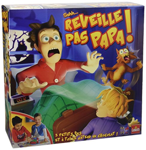 Goliath - 70582.006 - Jeu d'action et de Réflexe - Réveille Pas Papa Goliath - 70582.006 - Jeu d'action et de Réflexe - Réveille Pas Papa
