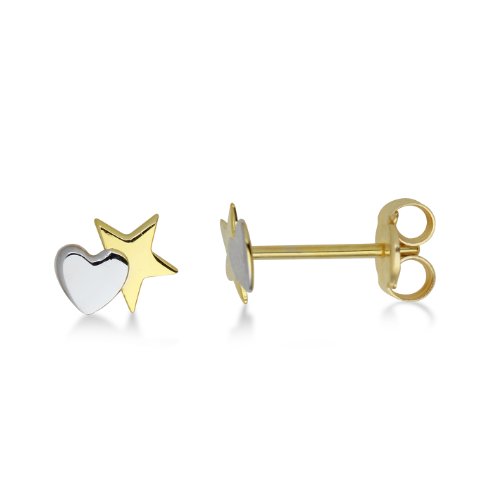 Miore - MK904E - Boucles d'Oreilles Enfant - Coeurs - Or blanc 375/1000 (9 carats) 0.4 gr Miore - MK904E - Boucles d'Oreilles Enfant - Coeurs - Or blanc 375/1000 (9 carats) 0.4 gr