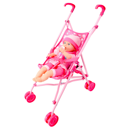 Poupée Lissi  Avec Buggy