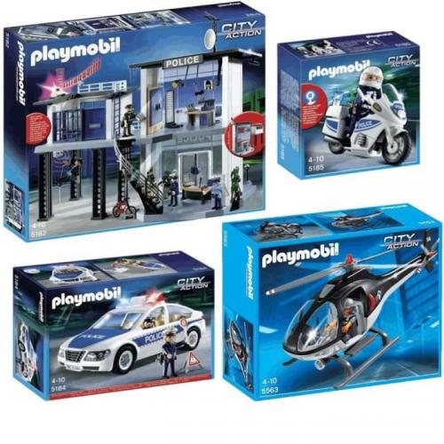 PLAYMOBIL Pack Commissariat de Police 5182