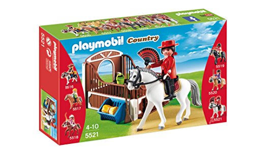 Playmobil - 5521 - Cheval Andalou et son paddock Playmobil - 5521 - Cheval Andalou et son paddock