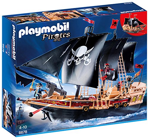Playmobil - 6678 - Bateau pirates des ténèbres Playmobil - 6678 - Bateau pirates des ténèbres