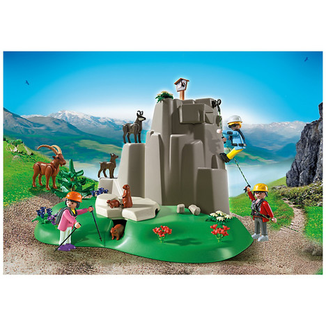 PLAYMOBIL 5423 Alpinistes et animaux de la montagne PLAYMOBIL 5423 Alpinistes et animaux de la montagne