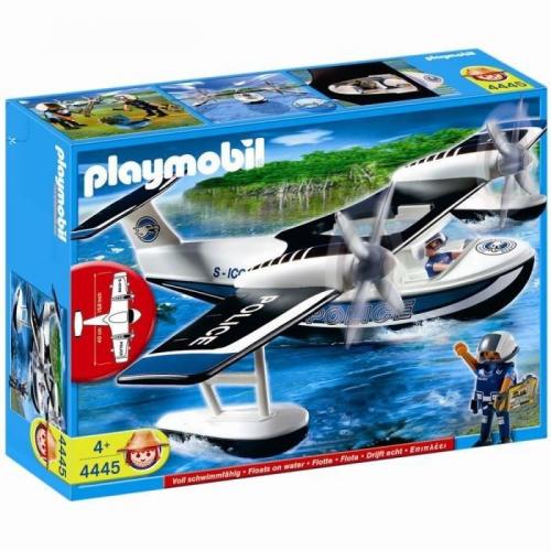 Playmobil Policiers et Hydravion 4445