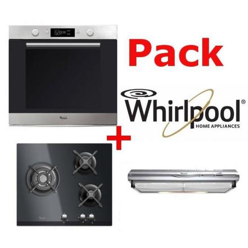 Pack Whirlpool cuissonPack Whirlpool cuisson: four table gaz hotte Pack Whirlpool cuissonPack Whirlpool cuisson: four table gaz hotte