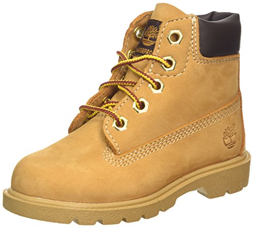 Timberland 6in premium boot - Mixte Junior - Jaune (Wheat Yellow)-23 EU