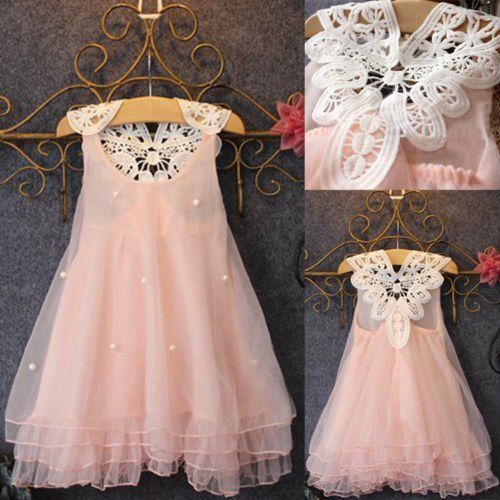 Flower Girl Summer Princess Dress