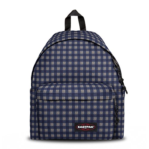 Eastpak Padded Pak'R Sac à dos, 24 L, Bleu à carreaux