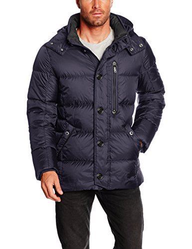 Bogner Man Aleri-D2, Blouson Homme, Bleu-Blau (Dunkelblau 440), L (Taille Fabricant: 52)