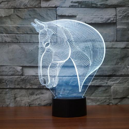  Cheval Led Veilleuses 3D LED 