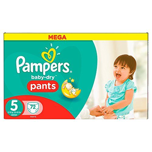 PAMPERS Baby Dry Pants Taille 5&comma; 12 &agrave; 18kg