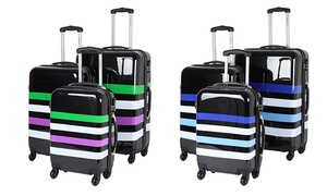 Set de 3 valises TRAVEL WOLRD, coloris au choix à 119,99€, livraison offerte Set de 3 valises TRAVEL WOLRD, coloris au choix à 119,99€, livraison offerte