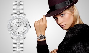 Montre Acier Jeremie Sion Joaillerie Ornée de 120 cristaux SWAROVSKI ELEMENTS Montre Acier Jeremie Sion Joaillerie Ornée de 120 cristaux SWAROVSKI ELEMENTS