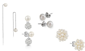 Boucles d oreilles en argent 925 et perles de culture dès 9,98€ Boucles d oreilles en argent 925 et perles de culture dès 9,98€