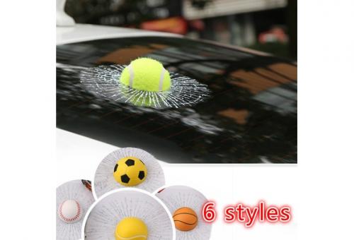 3D Tennis Car Sticker