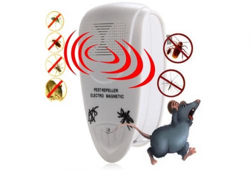 Ultrasonic Home Decor Pest Control Repellent Electronic Plug-in Repeller for Insects(US/EU Plug)