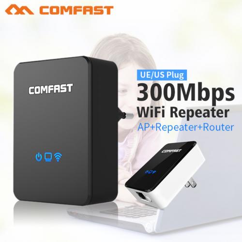 COMFAST 300 Mbps Double 2dBi antenne Sans Fil-N Wifi Signal Booster 