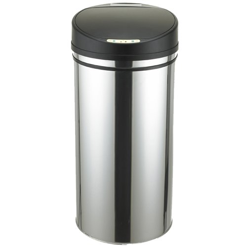 Poubelle automatique de cuisine - en ACIER - 30L - avec capteur sensoriel Poubelle automatique de cuisine - en ACIER - 30L - avec capteur sensoriel