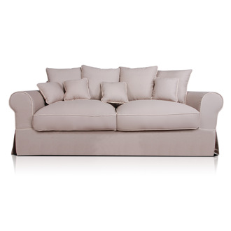 Canapé convertible 2.5 places Tissu déhoussable MATHIS Canapé convertible 2.5 places Tissu déhoussable MATHIS