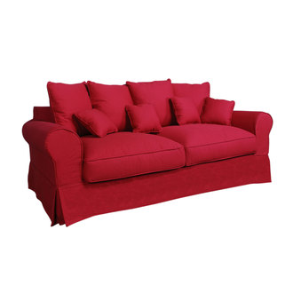 Canapé convertible 2.5 places Tissu déhoussable MATHIS Canapé convertible 2.5 places Tissu déhoussable MATHIS