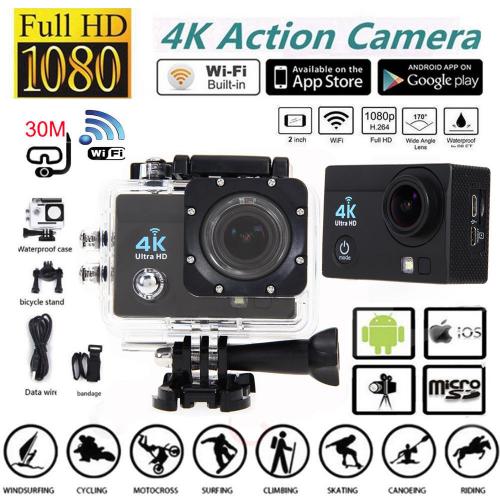 4K Ultra SJ9000 Wifi Sport Action Camera 2.0 Inch DV 1080P HD Cam DVR Waterproof