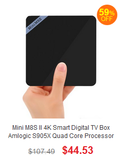 Mini M8S II 4K Smart Digital TV Box Amlogic S905X Quad Core Processor - 2GB 16GB Mini M8S II 4K Smart Digital TV Box Amlogic S905X Quad Core Processor - 2GB 16GB