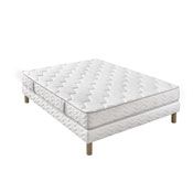  Ensemble Matelas et sommier 100% Latex et sommier LUTECE