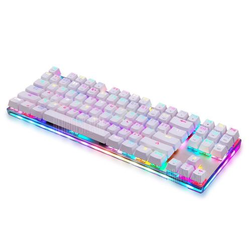 keyboard motospeed K87S with RGB Backlight Blue Switch for Gaming