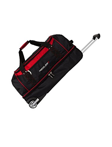 Travel One Sac à Roulettes Double Compartiment - TOLUCA ROUGE - LIVRAISON GRATUITE Travel One Sac à Roulettes Double Compartiment - TOLUCA ROUGE - LIVRAISON GRATUITE