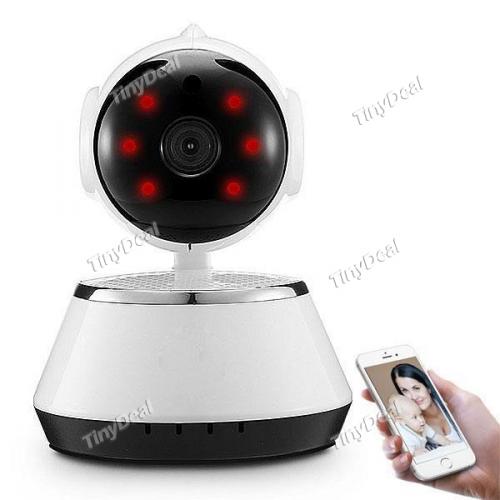 720P IP WiFi Camera 1.0MP P2P PTZ ONVIF Security Camera w/ Motion Detection/ Two-way Audio for Home Business Security 