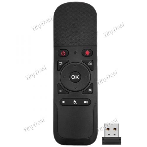2.4G Wireless Fly Air Mouse Laser Pointer Remote Combo Motion Sensing Built-in 6 Axis for PC/Android TV Box/X360/PS3