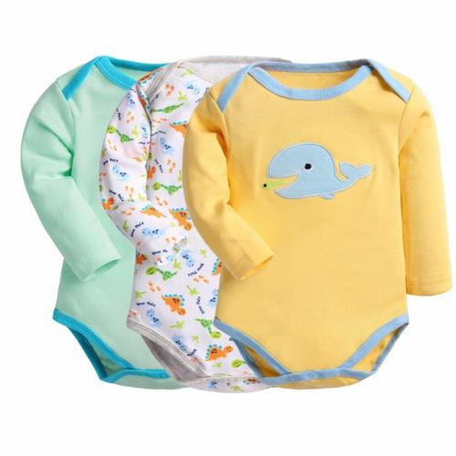  3 Pi&egrave;ces&sol;lot B&eacute;b&eacute; Combinaisons de Style 