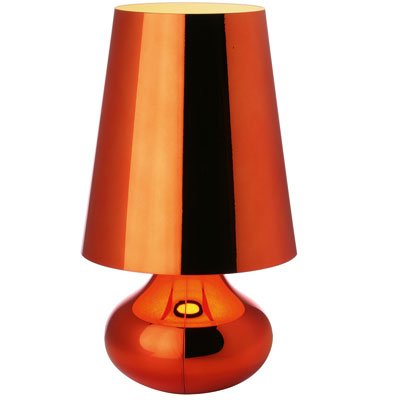 Lampe de Table Cindy par Kartell (H42cm x 23.6cm Diam Orange)