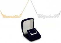 Collier prénom personnalisable en argent 925 ou plaqué or dès 19,99€ Collier prénom personnalisable en argent 925 ou plaqué or dès 19,99€