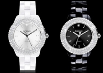 Montre en céramique véritable Georges Rech ornée de 120 Swarovski Montre en céramique véritable Georges Rech ornée de 120 Swarovski