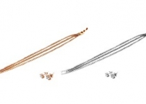 Une ou deux parures ornées de SWAROVSKI ELEMENTS plaquées Or ou Argenté dès 8,99€ Une ou deux parures ornées de SWAROVSKI ELEMENTS plaquées Or ou Argenté dès 8,99€