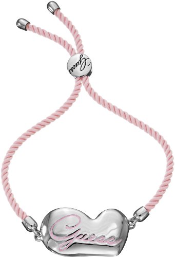 Guess - UBB21213 - Bracelet Femme - Acier inoxydable - Textile - 20 cm Guess - UBB21213 - Bracelet Femme - Acier inoxydable - Textile - 20 cm