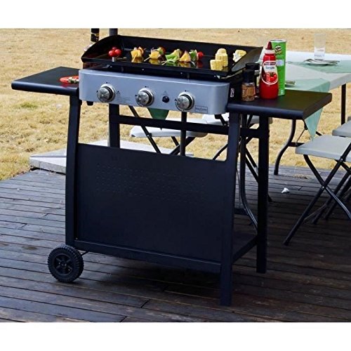 BRASERO Chariot pour plancha 3 brûleurs BRASERO Chariot pour plancha 3 brûleurs