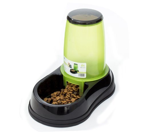 Ltuotu Alimentation automatique pour chiens et chats Contr&ocirc;le des portions alimentaires s&egrave;ches Distributeur d'aliments programmable &lpar;S&rpar;