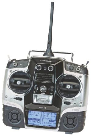 Graupner - 33112 - Radio Mx-12 E Graupner Hott, 6 Voies