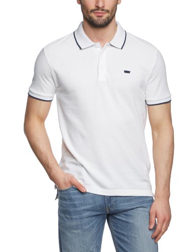 Levi's - Polo - Col polo - Manches Courtes Homme - Multicolore - Multicoloured (White Smoke) - L