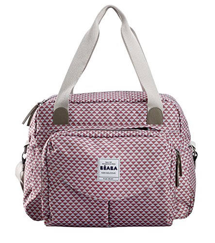 B&eacute;aba Sac &agrave; Langer Gen&egrave;ve II&comma; Play Print Marsala