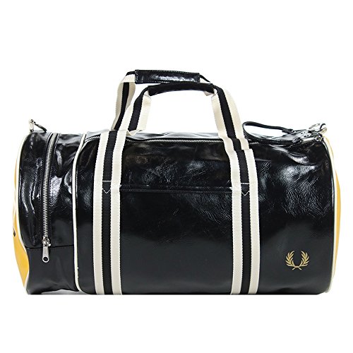 Fred Perry style classique Noir&sol;jaune